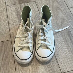 Kids Converse High-Top Sneakers - White